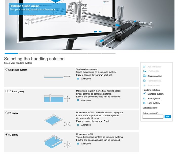 The right handling system in a matter of minutes